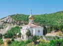 Крым, Симеиз, храм, можжевеловая роща